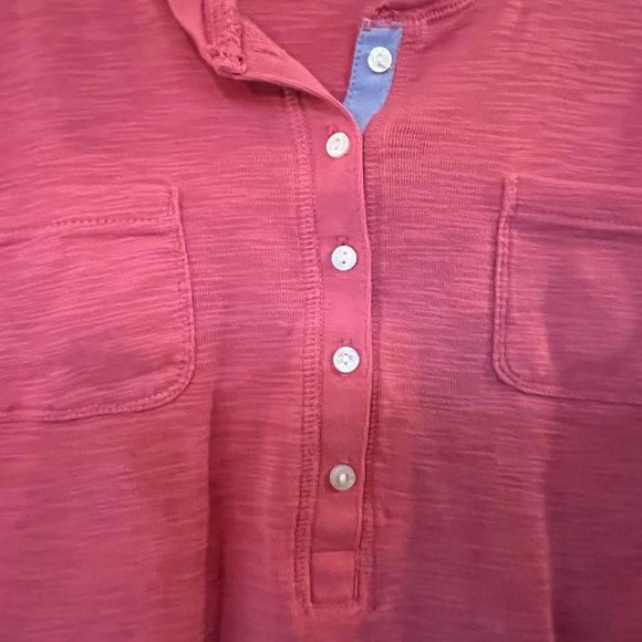 Chaps size Large, Coral w/light blue trim - Picture 3 of 4